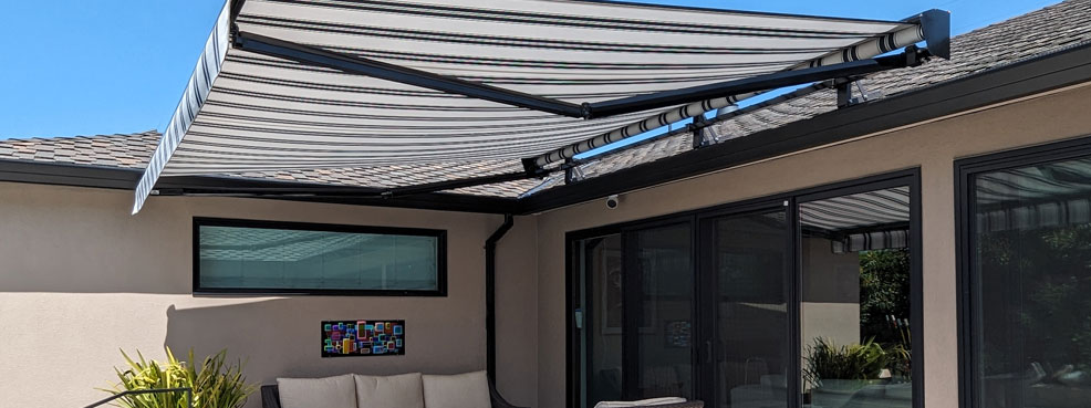 Exterior patio view
